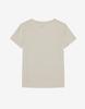 Meleugo Women'S V-Neck Half-Sleeve T-Shirt [Beige]
