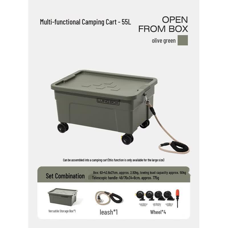 LUING BOX Modular Outdoor Camping Storage Box
