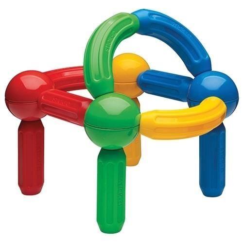 Stick-O Jeu de construction magnétique pour enfants à partir de 1,5 ans, jouets de construction créatifs, jouets éducatifs, 20 pcs