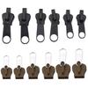 6pcs Instant Zipper Universal Instant Fix Repair Kit Replacement Zip Slider Teeth Multifunctional For 3 Different Size