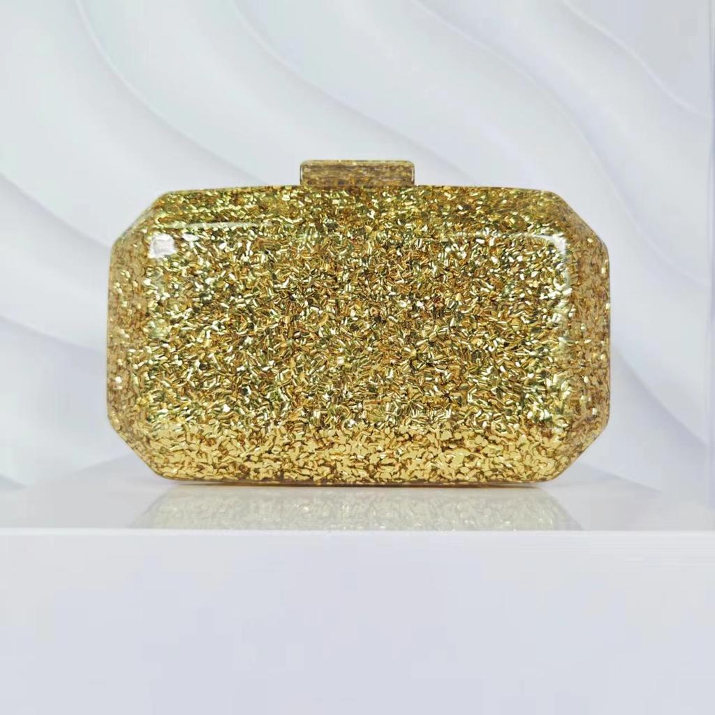 Small bag single shoulder women's messenger bag marble fashion summer beach acrylic dinner bag small square bag