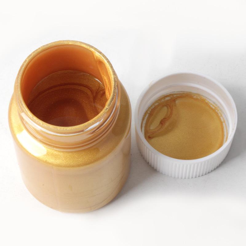 2026 Quick-Drying Gold & Black Ink 60ml for Children's DIY Acrylic Painting & Graffiti