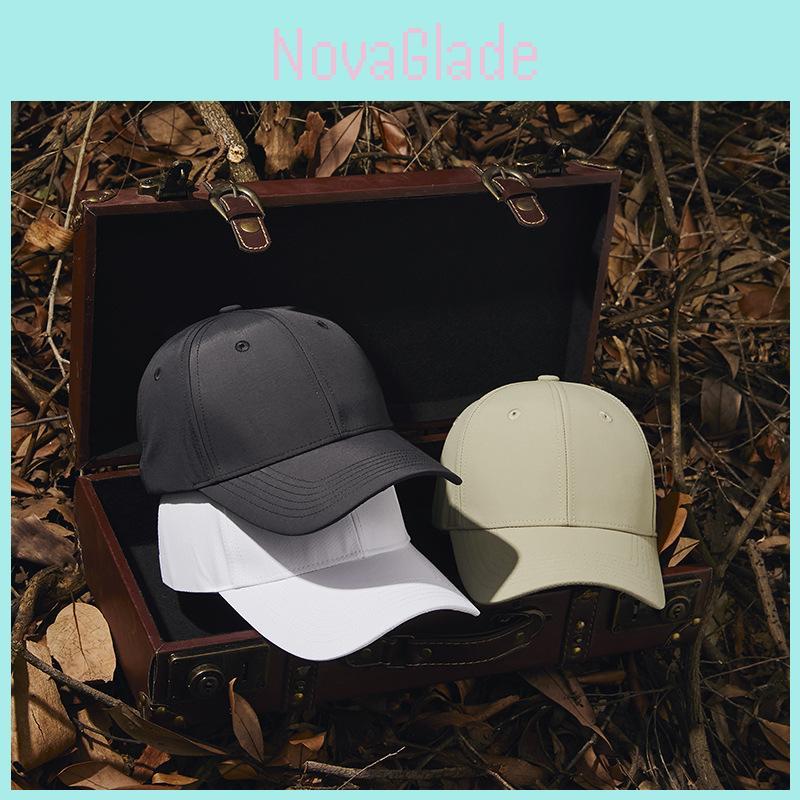Waterproof Nylon Baseball Cap With Wide Brim For Outdoor Sports And Sun Protection