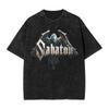 Swiss Fallon Bismarck Movie Rock Band Sabatoned TShirts for Fans Washed Style Tops Men Women Pure Cotton Oversized Tees Clothes