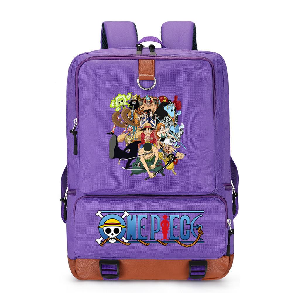 Popular Animation Peripheral Backpack Computer Bag Junior High School Students Personality Large Capacity Schoolbag