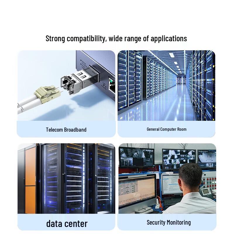 Ugreen OM3 LC-LC Duplex Multimode Fiber Optic Patch Cable