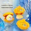 Ocean Family Shell Cozy Plush Keychain With Turtle Octopus Crab Designed In Shells For Kids And Collectors