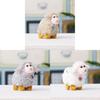 Plush Sheep Keychain With Pp Cotton Filling For Kids And Gift Giving