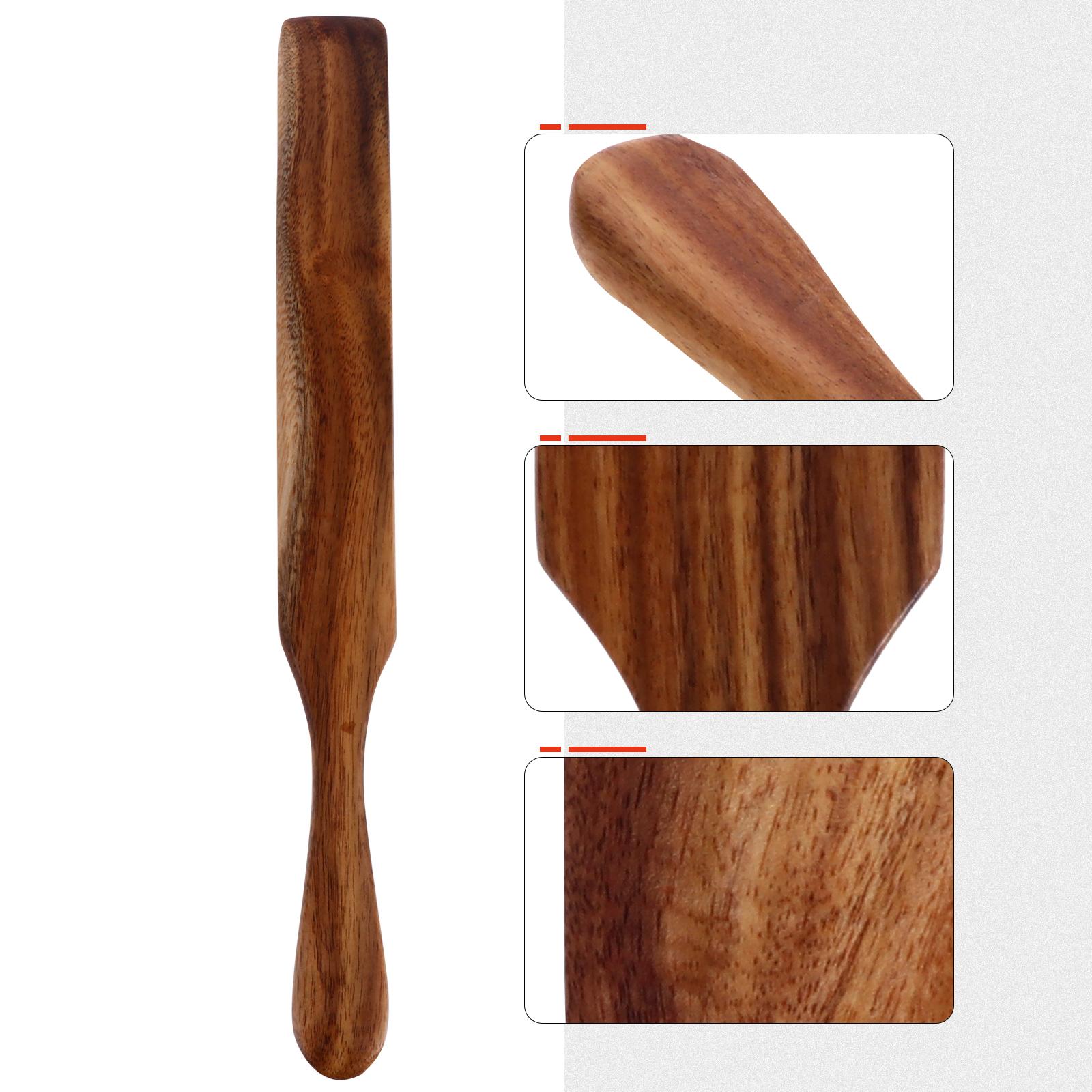 

Ручка в европейском стиле Деревянная кельма Кулинарная лопатка Кухонная утварь для домашнего кухонного инструмента Многофункциональная кухня для ужина