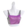 Lace Strapless Modesty Tube Top with Nipple Covers