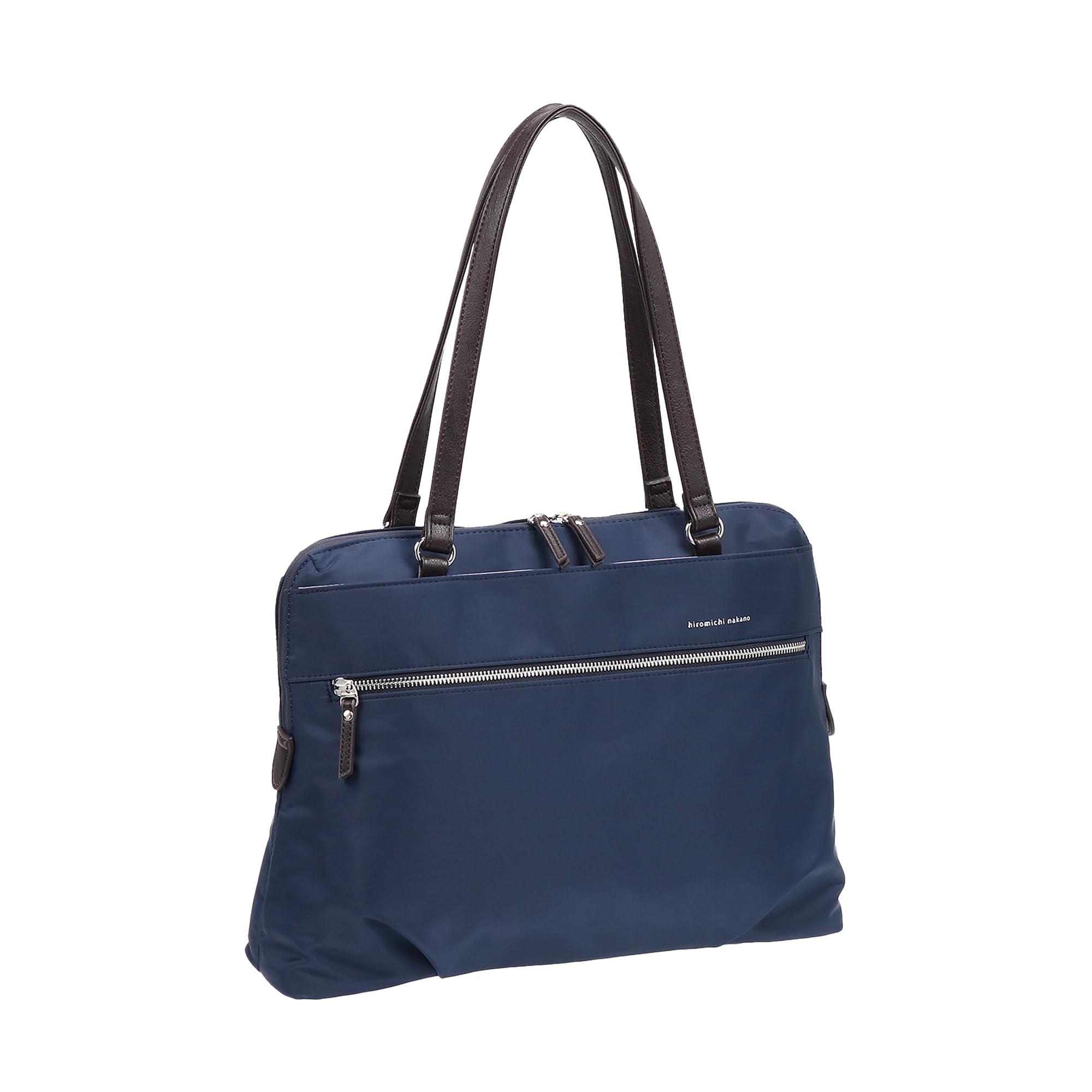 

Tote bag Ideal A4 size storage 14inch PC storage 17266 Navy [Hiromichinakano] No.17266 Women s Темно-синій