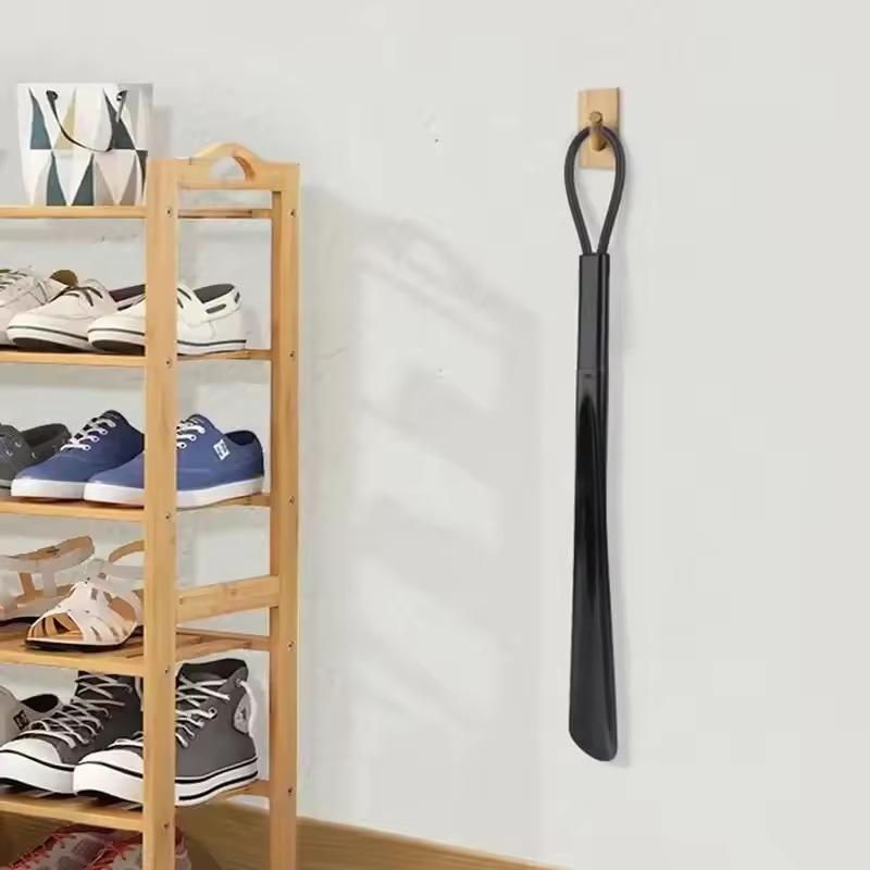 1Pc Extra Long Flexible Plastic Shoe Horns Do Not Require Bending Durable Shoe Spoons For Pregnant Women Wear Shoe Assistants