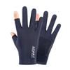 1 Pair Outdoor Use Sport Fishing Gloves Touch Screen Thin Anti Uv Safety Gear Motorcycle Racing Gloves Ice Slip Breathable