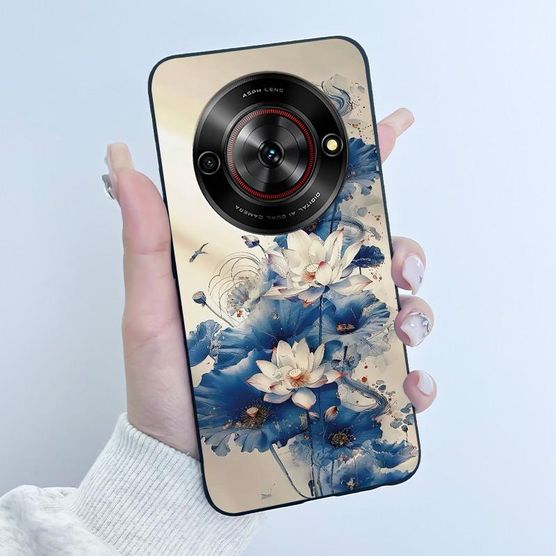 Phone Casing For ZTE Blade A75 5G Z2357N Nubia Focus 5G Case Luxury Dragon Cute Cool Boys Girls Black Soft TPU Back Shell Cover