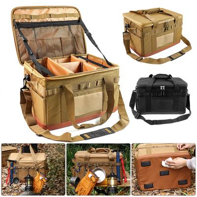 Organizator pentru ustensile de gătit pentru camping, 30L, de capacitate mare, geantă de depozitare pentru portbagaj, detașabilă, multifuncțională, cutie de depozitare pentru aragaz de camping