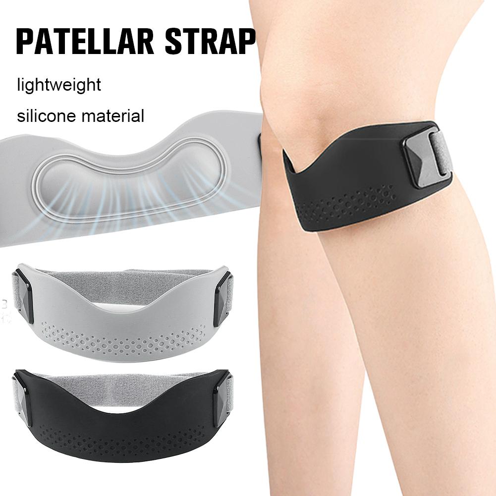 Silicone Patella Tendon Knee Straps Fixed Protection Knee Support Patella Knee Strap Knee Care Highly Elastic