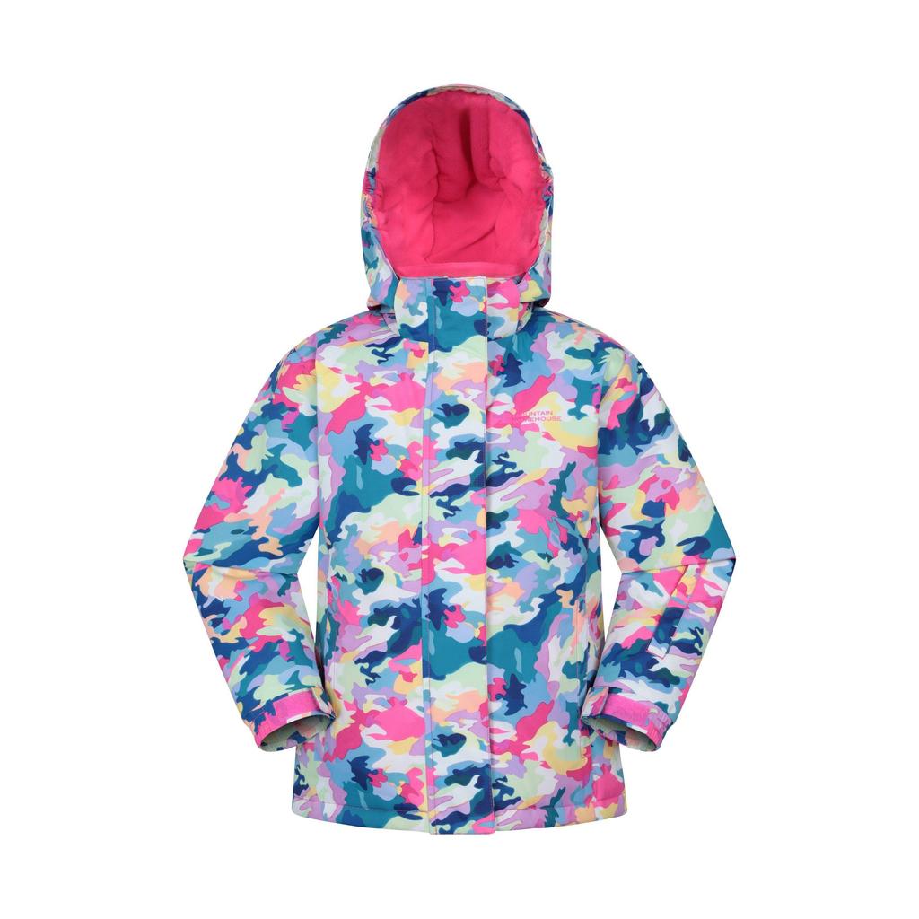 Mountain Warehouse Childrens/Kids Snowdrop Watercolour Ski Jacket