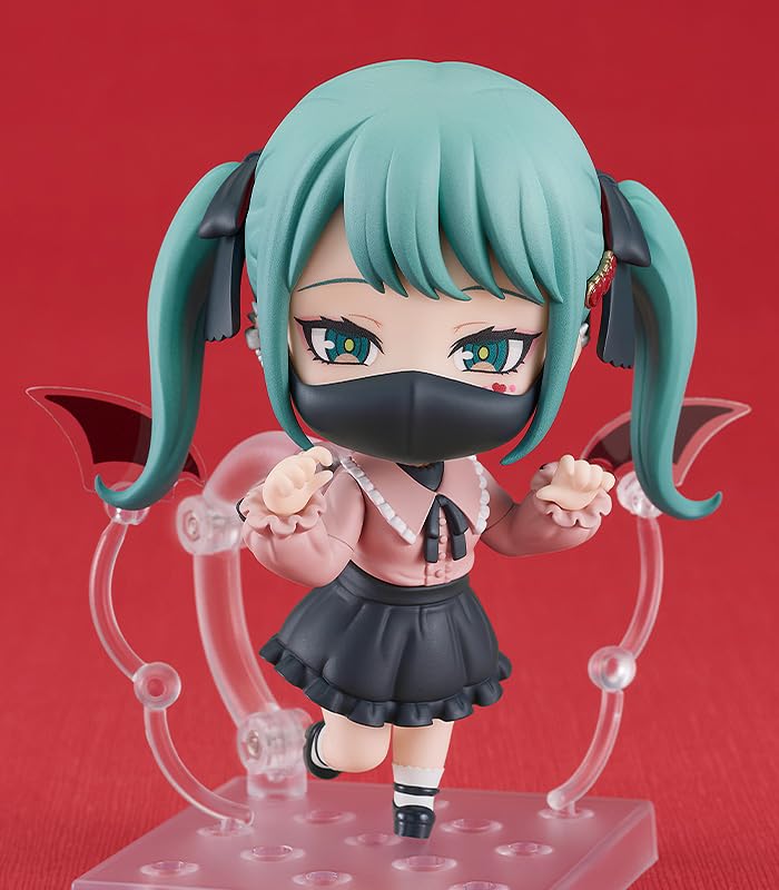 Nendoroid Character Vocal Series 01 Hatsune Miku Hatsune Miku Vampire Plastic Painted Movable Figure Ver. Non-scale