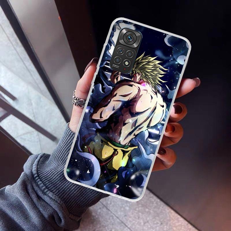 

JoJo Adventure Dio Diego Brando Phone Case For Xiaomi Redmi Note 10 11 12 13 14 15 Pro Plus 11S 12S 14S 11T 11E 10S Soft TPU Bac Redmi Note 13 Pro 5G