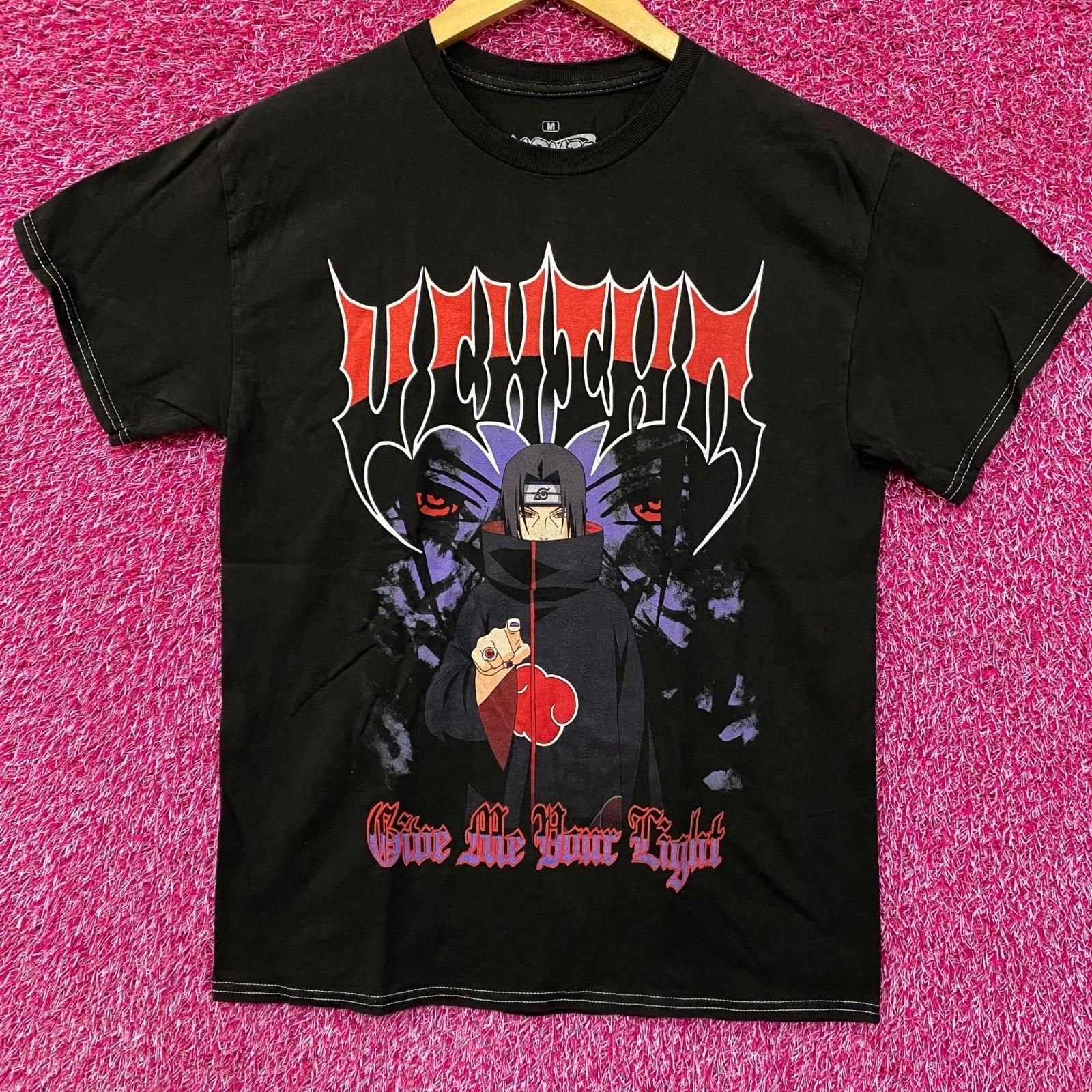 Naruto Shippuden Uchiha Itachi Give Me Your Light T-Shirt Medium S