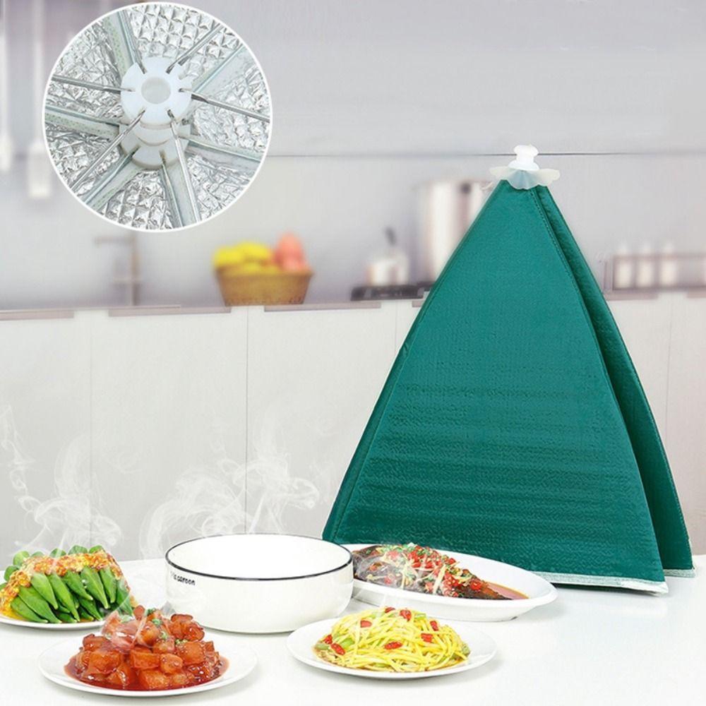 Waterproof Dish Cover Dustproof Food Tent Umbrella Style Insulated Food Cover  Home