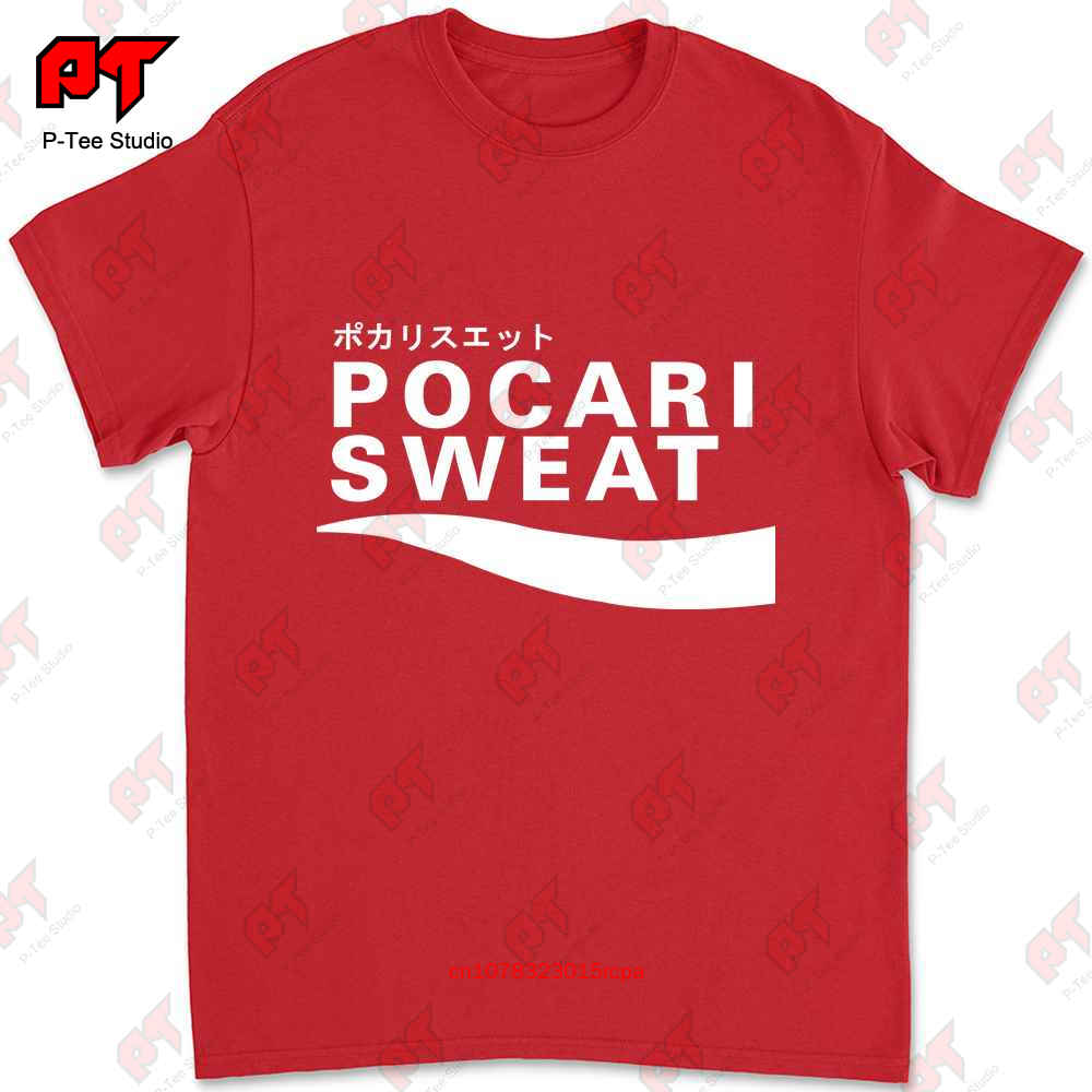Pocari Sweat Japanese Logo Tshirt MFTU S