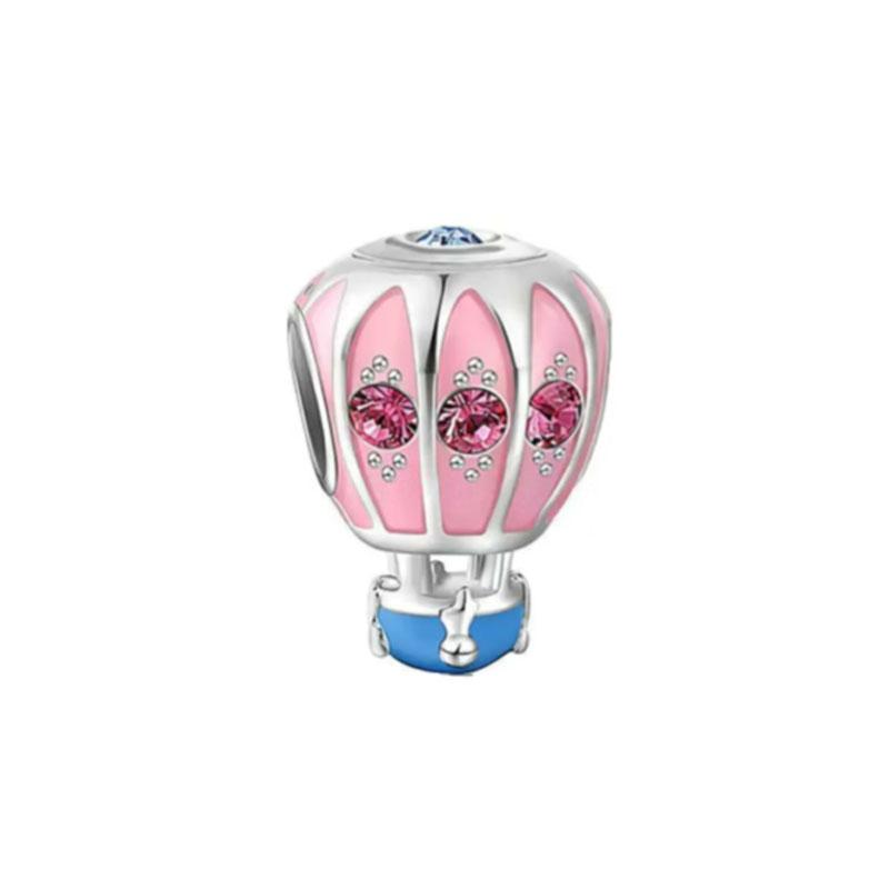 Nuovo Argento 925 Serie Rosa Torta maker infermiera Cubo Multicolore Perla Charms Gioielli Squisiti Adatto a Braccialetto 3mm Regalo Fai da Te Compleanno