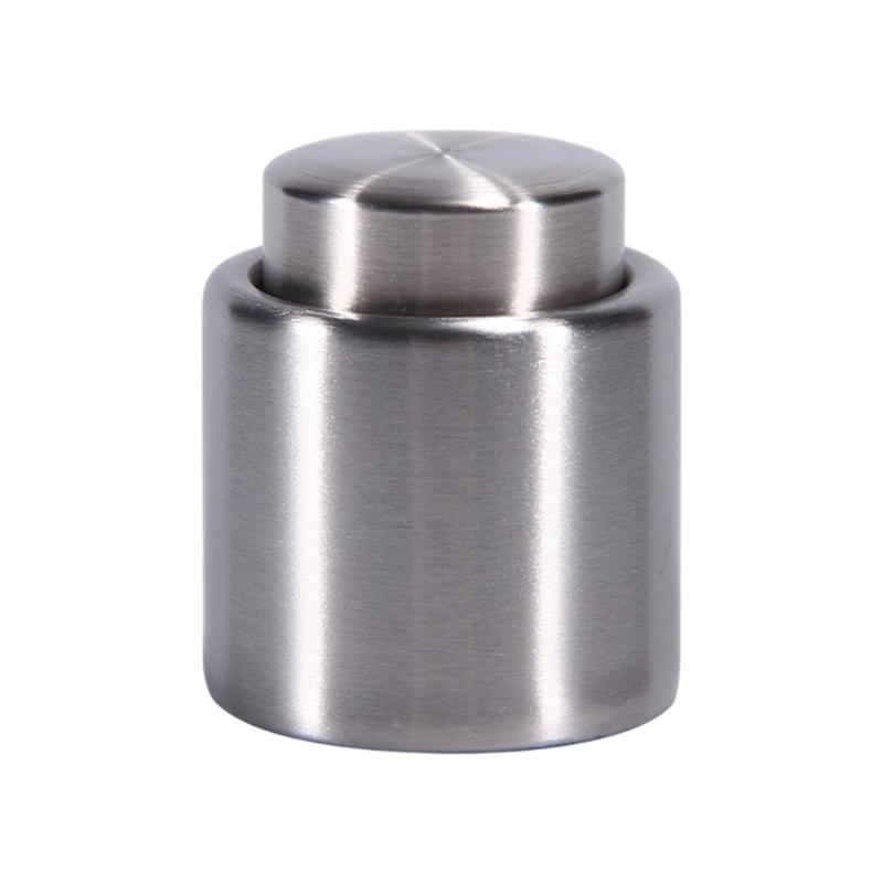 Nerezové zátky na víno Zátky na šampaňské Pohodlný lisovací typ Těsnění na nápoje Uzavírací víčko Vánoční dárek