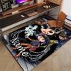 Custom Coraline Mat Personalized Name, Polyester Washable Indoor Entryway Rug, Gift for Christmas, Easter, Thanksgiving Day
