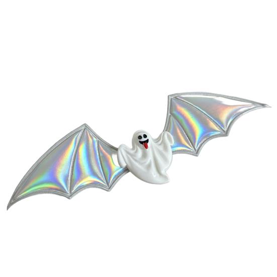 Halloween Hairpin Dark Style Bat Wings Pumpkin Eyeball Design Spoof Hair Clip Versatile Gothic Street Party Hair Accessory