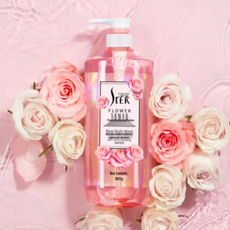 SLEK Luxury Rose Scented Shower Gel