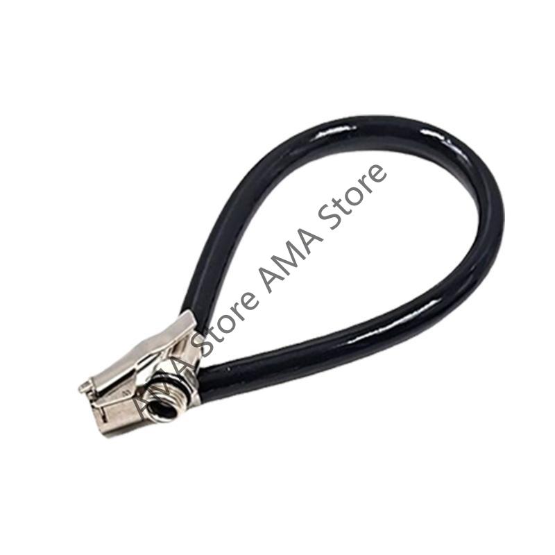 

Tire Inflator Hose Tyre Hose Portable Air Compressor Pipe Rubber Air Rubber Hose for Car Motorbike Accessories 12.5mm Diameter чорний