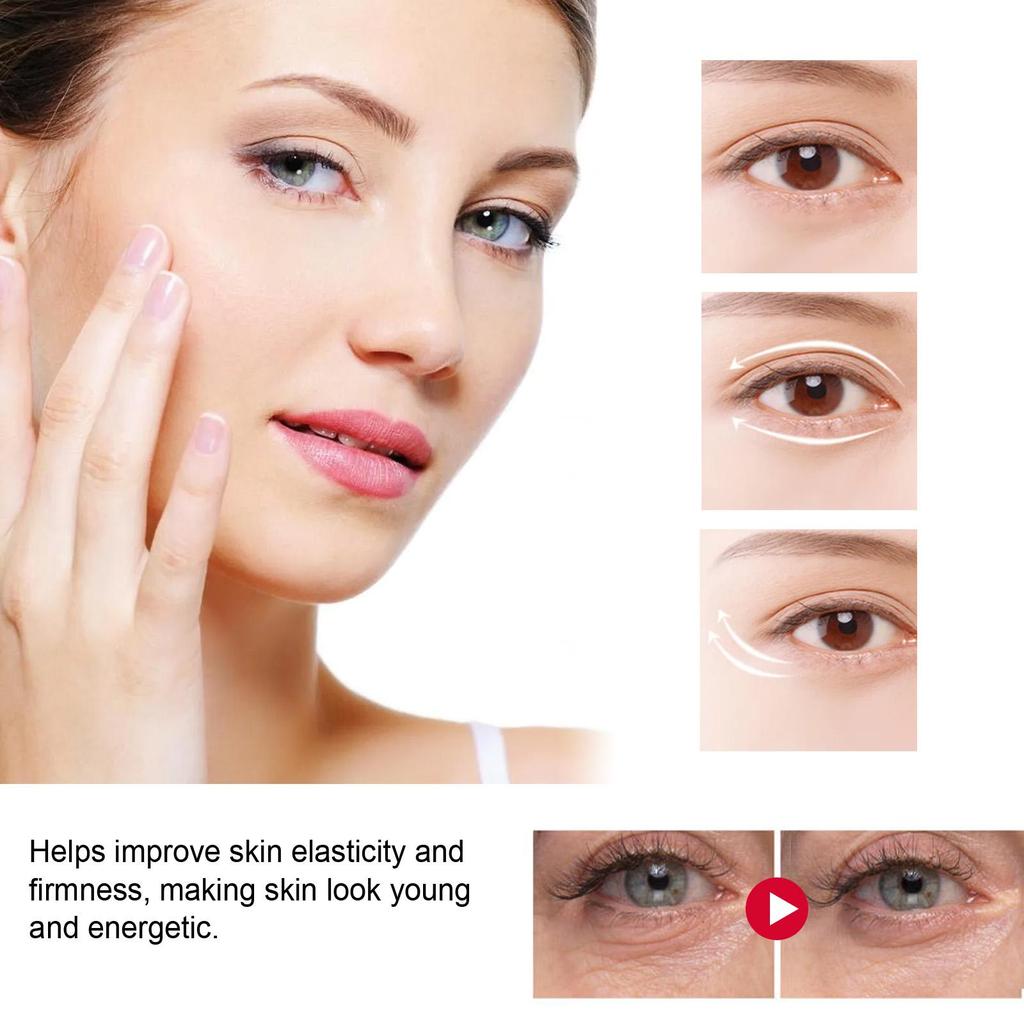 EELHOE Stick Crema Contorno Occhi Retinolo Formula delicata idrata e umetta la zona perioculare, crema viso nutriente e rigenerante per gli occhi.