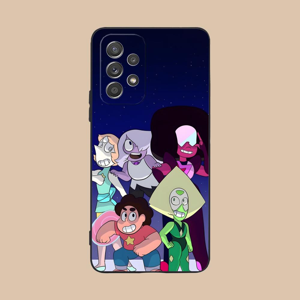Steven Universe Mobile Phone Case for Samsung Galaxy M55 54 42 35 34 33 32 23 22 15 14 13 12 F55 5G Colour Protective Cellphones