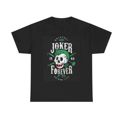 The Joker Forever Graphic T Shirt Vintage Unisex Heavy Cotton Tee Unisex T-Shirt