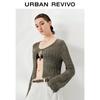 UR Women's Cropped Hollow Knit Cardigan