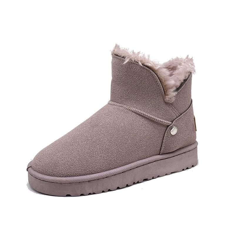 Botas de nieve para mujer Botas cortas de invierno cálidas Botines para  mujer Zapatos de invierno para damas comprar a buen precio — entrega  gratuita, reseñas reales con fotos — Joom