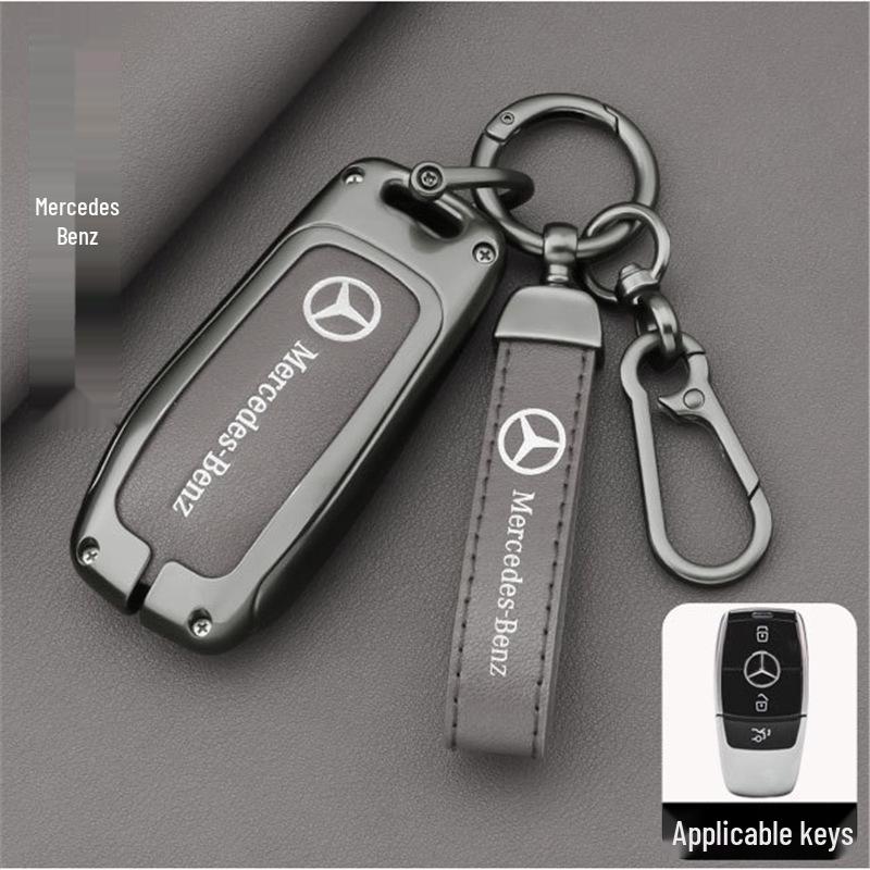 Mercedes Key Case for E300L, C260L, GLC300L, C200L, A200L, GLA, GLB, GLE Models