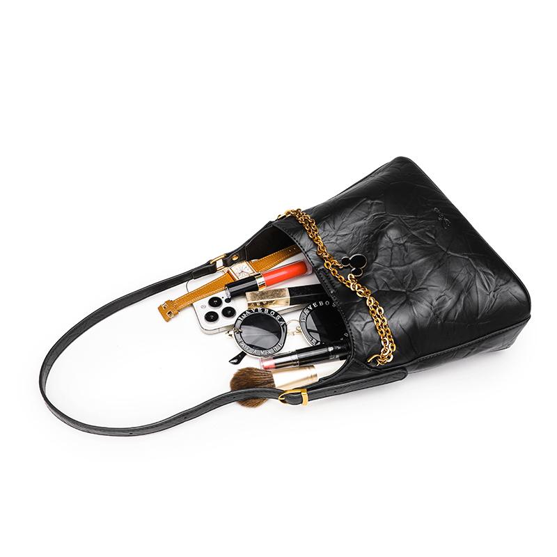 New Disney Mickey Series PU Combo Bag, Tote Bag, Shoulder Bag Regular Women's Black BMK-71438B