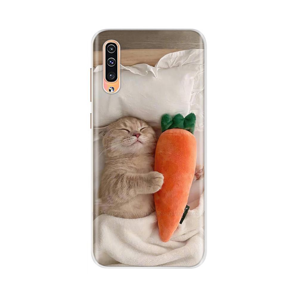 Shockproof Cover For Samsung Galaxy A50 Case Soft TPU Silicone Bumper For Samsung A50 Cover A 50 A505 A505F Phone Cases Cover