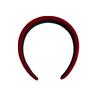 Red headband for women, wide-brimmed, hair-pressing, face-washing headband, high-end, stylish, fashionable headwear, hairpin headband