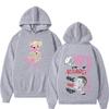 Rapper Lil Peep CryBaby Hellboy Bear Hoodies Unisex Vintage Hip Hop Oversized Sweatshirts Autumn Winter Fleece Warm Pullovers