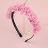 Fashion Chiffon Flower Headbands Plastic Teeth Hairbands Baby Girls Headbands Children Kids Floral Hairband Hair Accessories Set