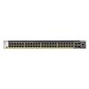Switch manageable - NETGEAR - M4300-52G-PoE+ - 48 ports 1G PoE+ - 4 ports 10G - 550W PSU