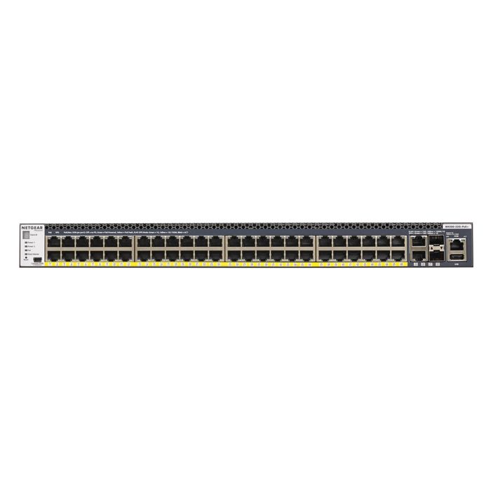 Switch manageable - NETGEAR - M4300-52G-PoE+ - 48 ports 1G PoE+ - 4 ports 10G - 550W PSU