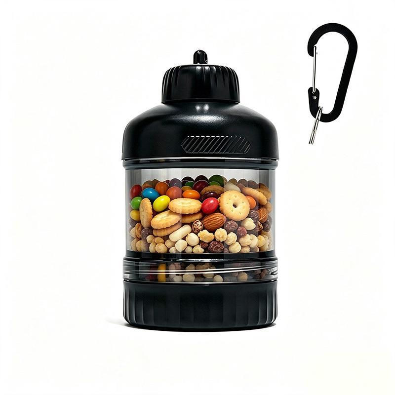 Protein Powder Dispenser Box With And Box For Food Storage Food - Grade Pc, Suitable For Gym Exercise Transparent