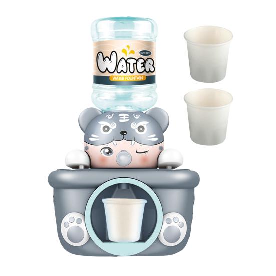 

Детский игрушечный диспенсер для воды «Танцующий лев» со звуковыми эффектами, подсветкой, функцией распыления, многофункциональный миниатюрный настольный диспенсер для воды, увлажнитель C