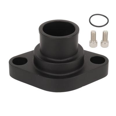 Straight Up Water Neck Aluminium Alloy 8457BK Water Neck Thermostat Housing Replacement for SBC BBC