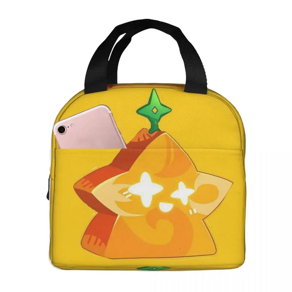 Blox Fruits Game Insulated Lunch Bag for Women Kids Portable Food Boxes Thermal Lunch Box Tote