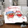 Custom Name Bubu Dudu Theme Printed Blanket - Perfect for Couch, Bed, Travel & Outdoor Use | Machine Washable, Cozy & Durable.